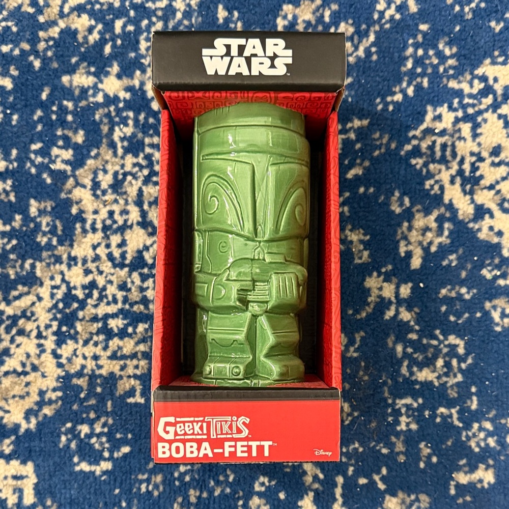 Star Wars Green Boba Fett Tiki Cup